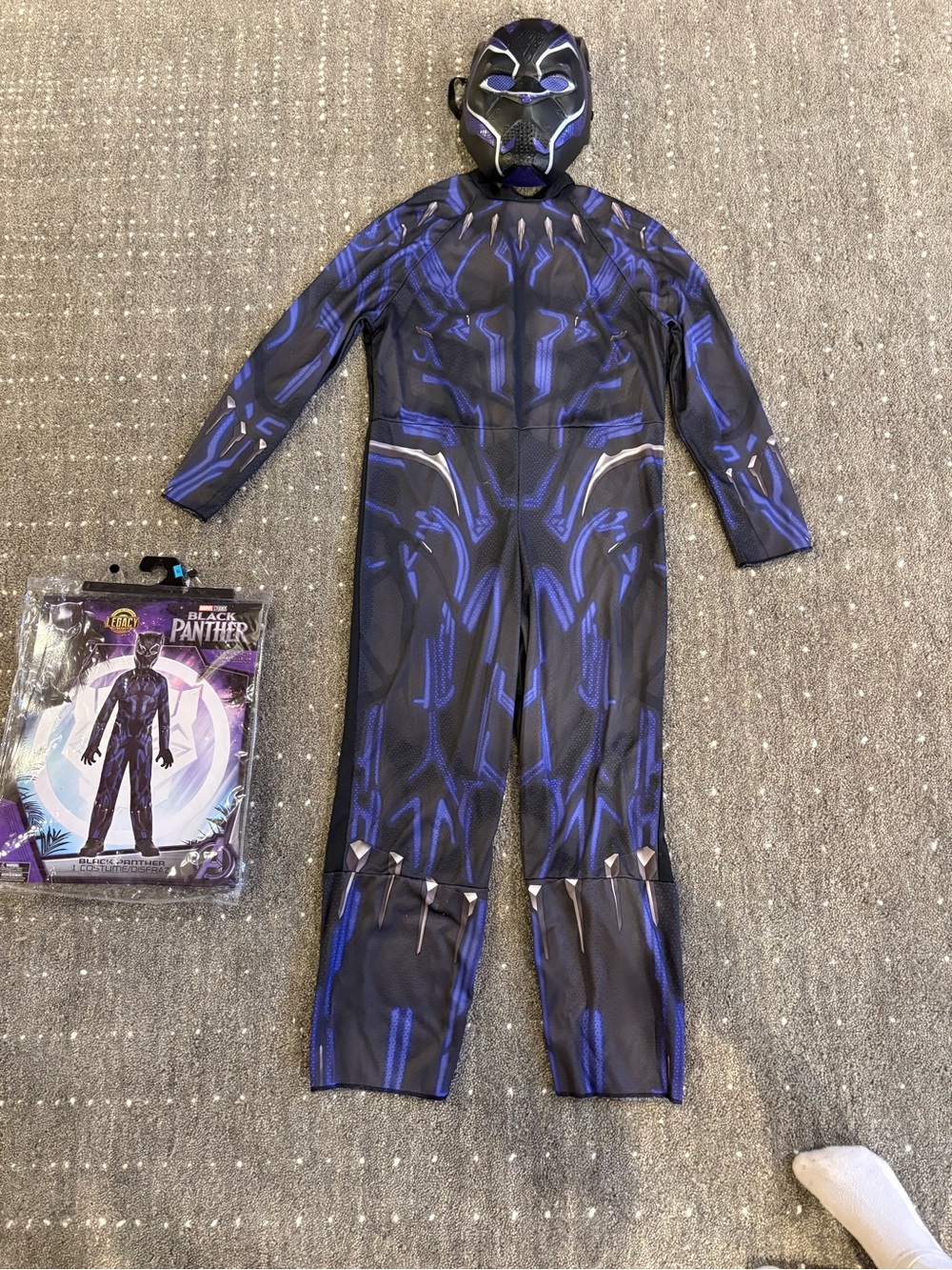 Black Panther Costume Kids Large